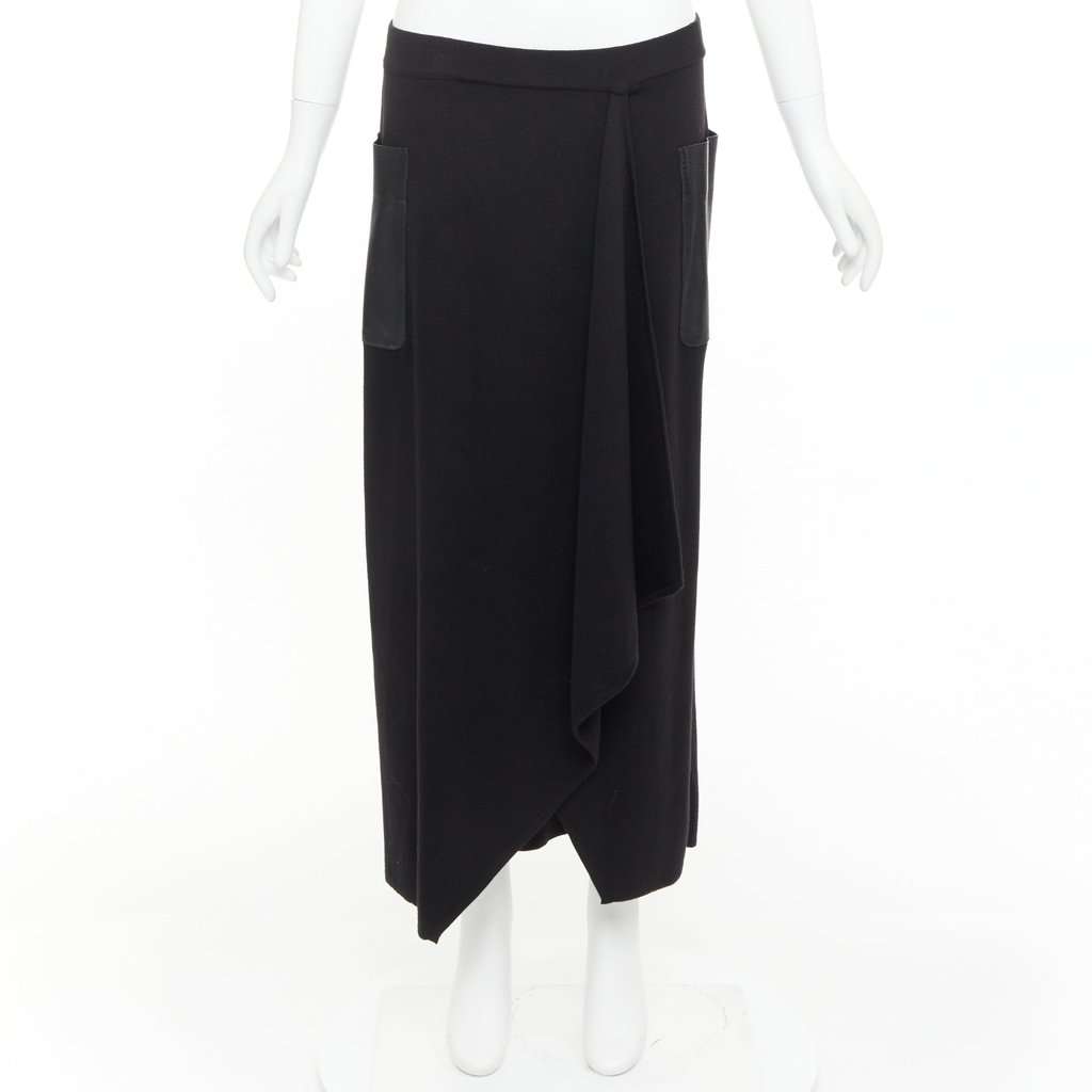 Max Mara Black Skirt Black Good condition - Box View