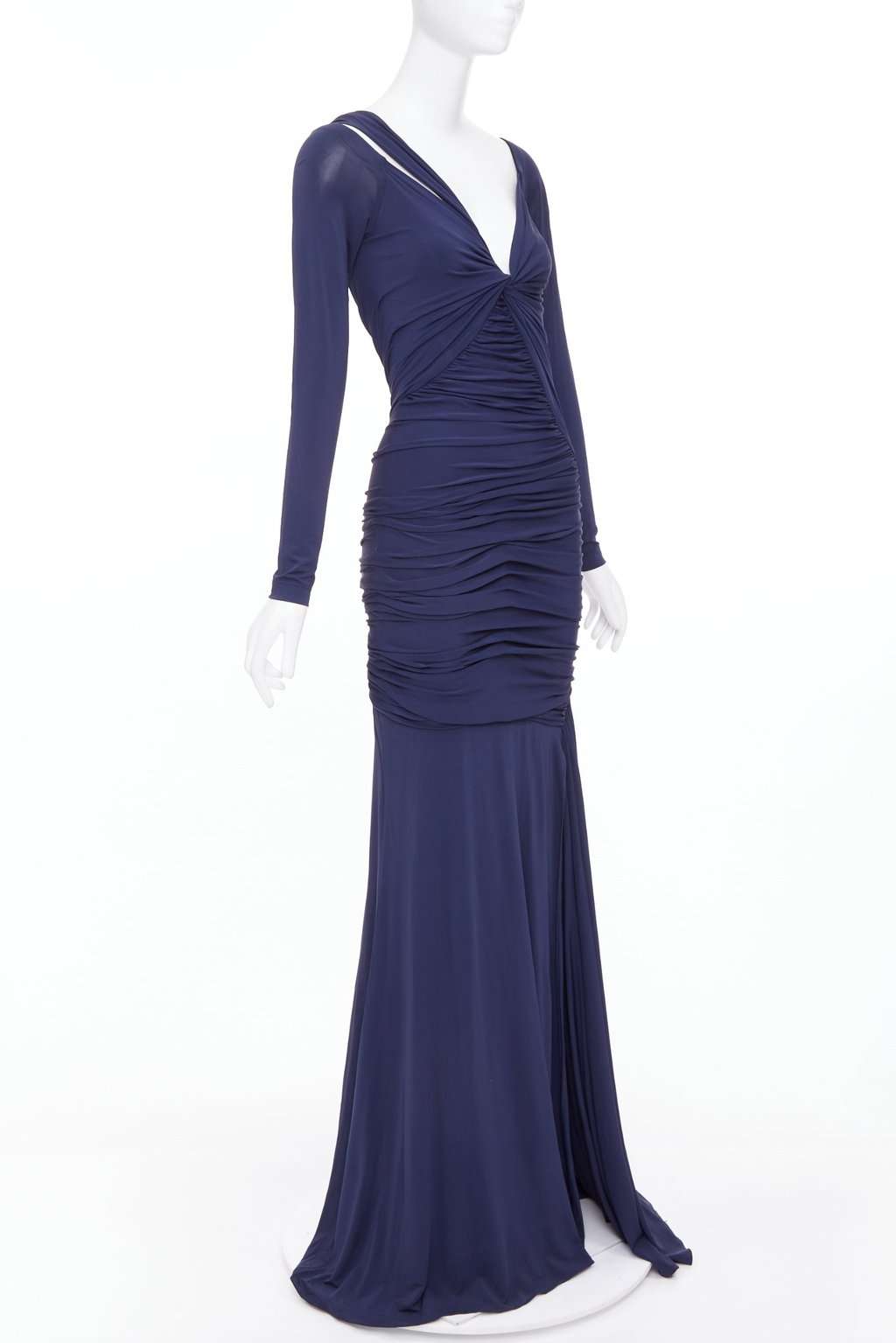 Donna Karan Navy Viscose Dress Navy Viscose Very good condition - Inside View