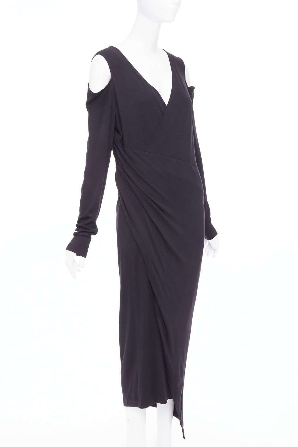 Donna Karan Black Viscose Dress Black Viscose Good condition - Inside View