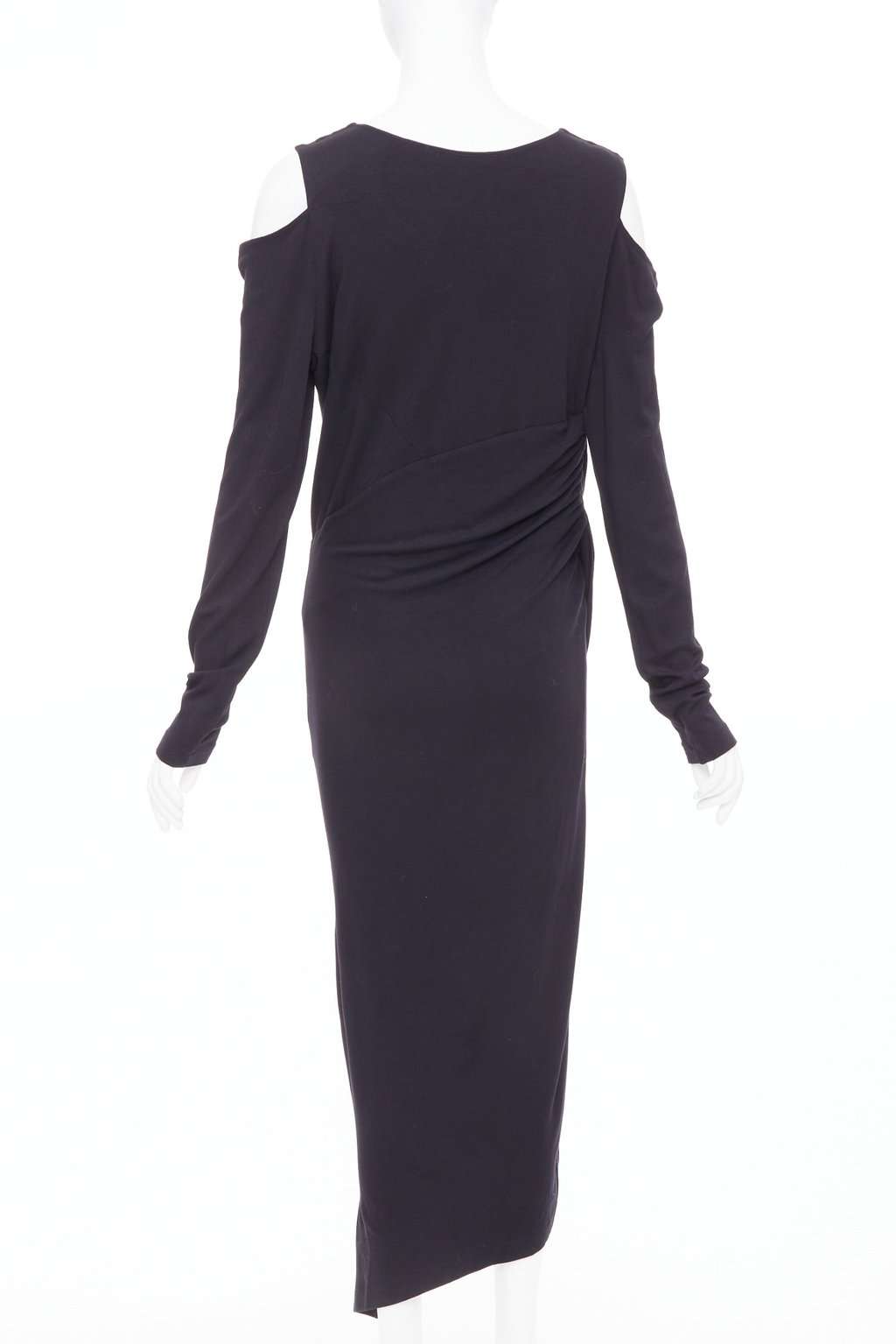 Donna Karan Black Viscose Dress Black Viscose Good condition - Box View