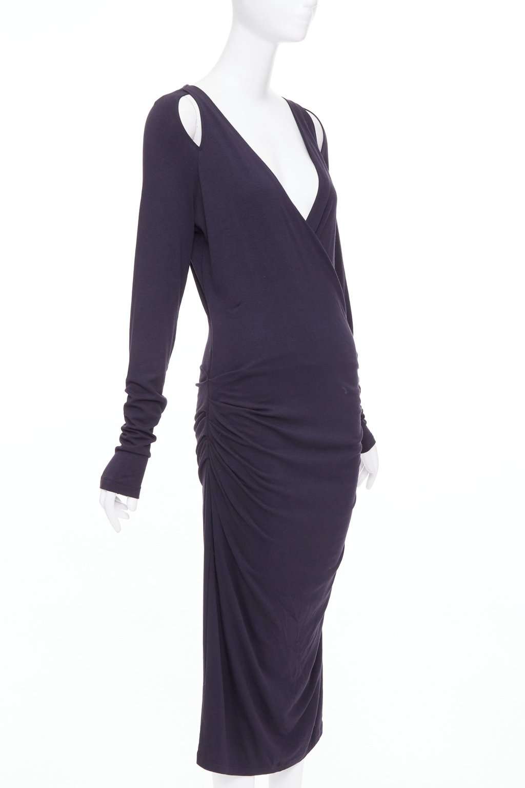 Donna Karan Grey Viscose Dress Grey Viscose Very good condition - Inside View