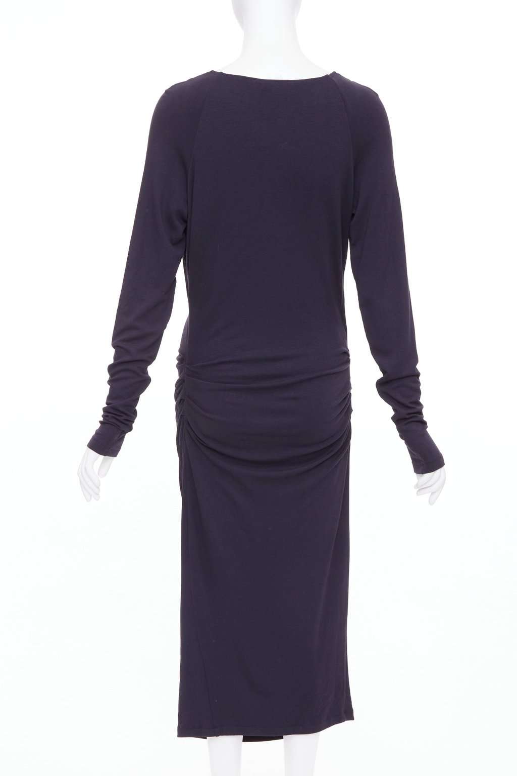 Donna Karan Grey Viscose Dress Grey Viscose Very good condition - Box View