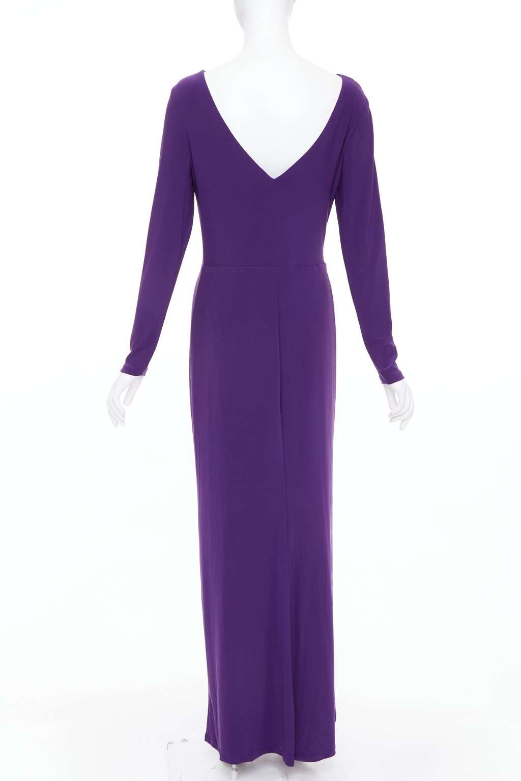 Ralph Lauren Purple Polyester Dress Purple Polyester Never worn, with tag - Box View