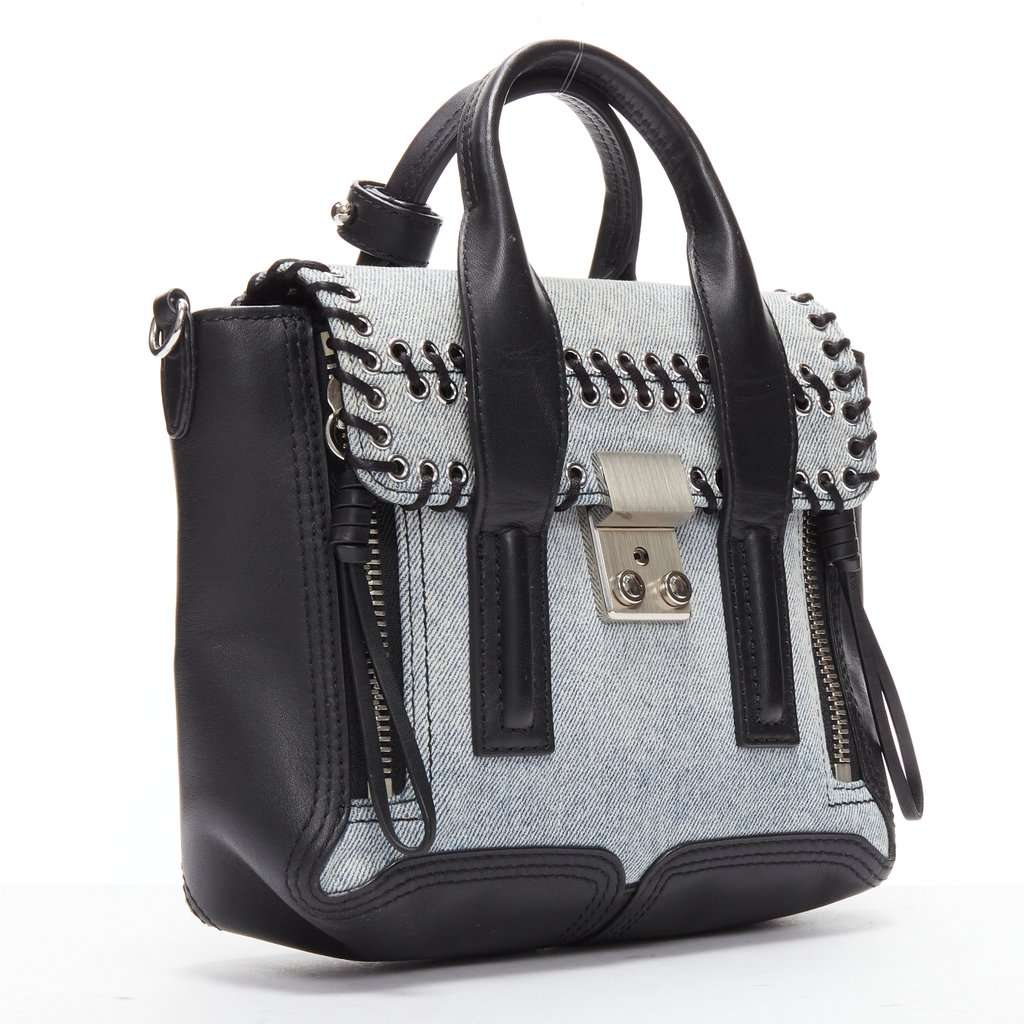 3.1 Phillip Lim Pashli Black Cotton Very good condition - Inside View