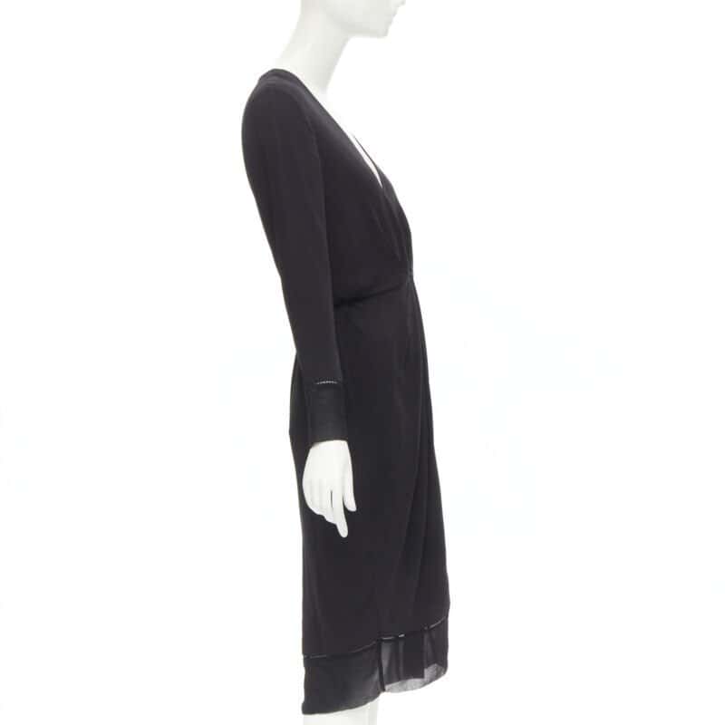 Zimmermann Gathered Lattice Dress Black Polyester Never worn - Model View