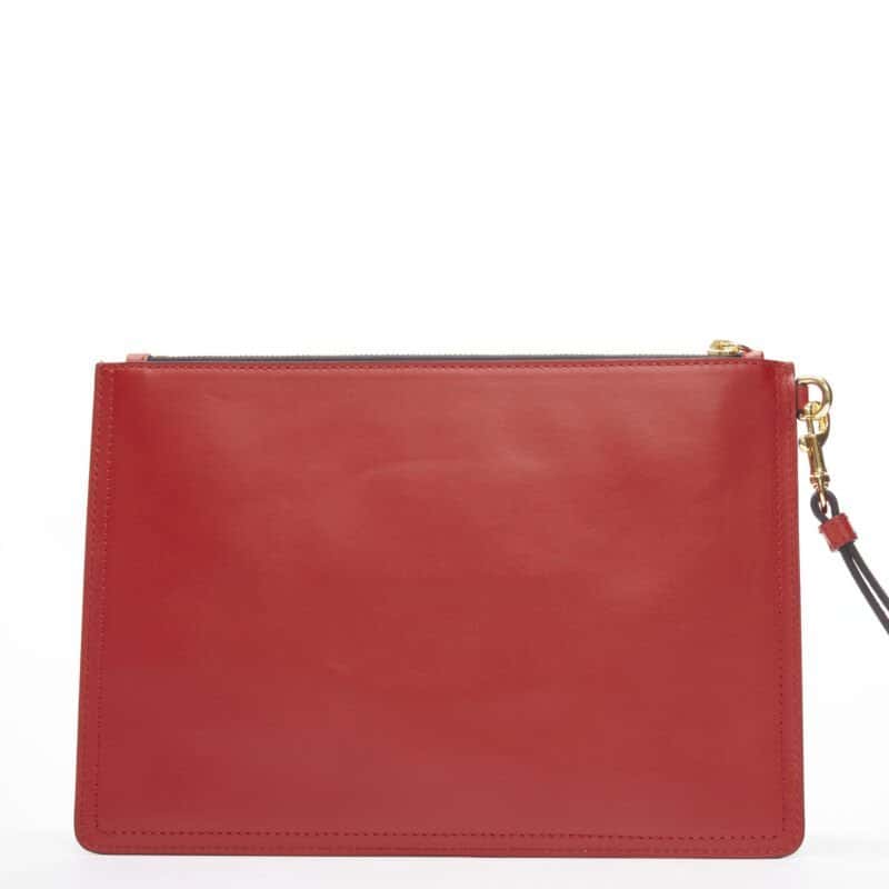 Moschino Vegetable Moon Bag Red Leather Very good condition - Model View