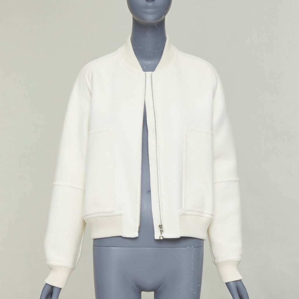 Hermès Ecru Cashmere Coat Beige Cashmere Very good condition - Inside View