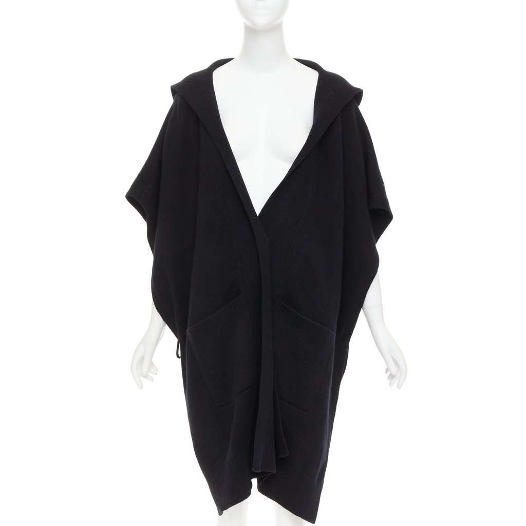 Hermès Black Cashmere Knitwear Black Cashmere Very good condition - Front View
