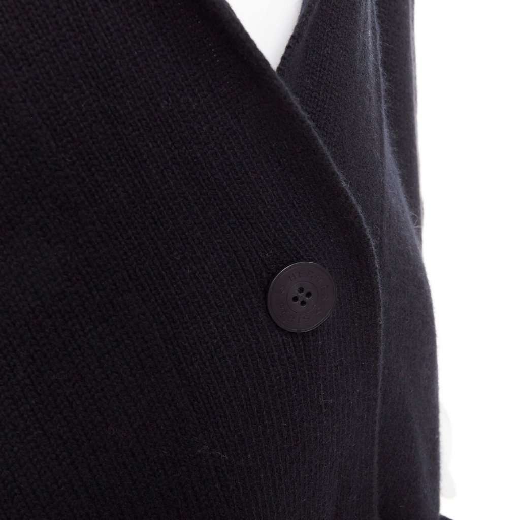 Hermès Black Cashmere Knitwear Black Cashmere Very good condition - Back View