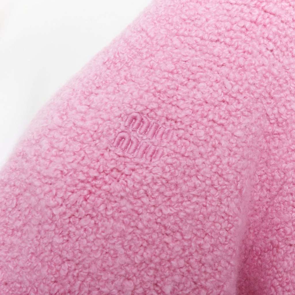 Miu Miu Pink Cashmere Knitwear Pink Cashmere Very good condition - Back View