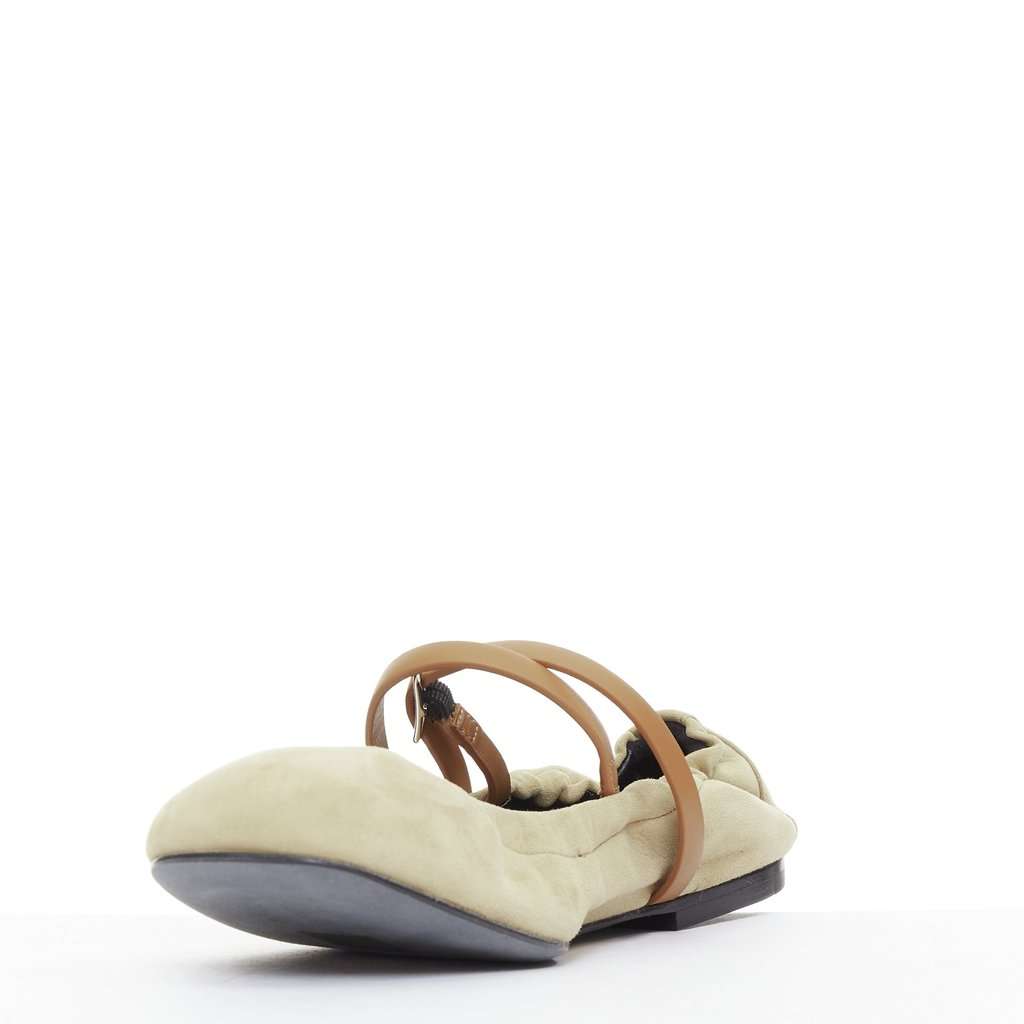Hermès Jolly Beige Suede Very good condition - Box View