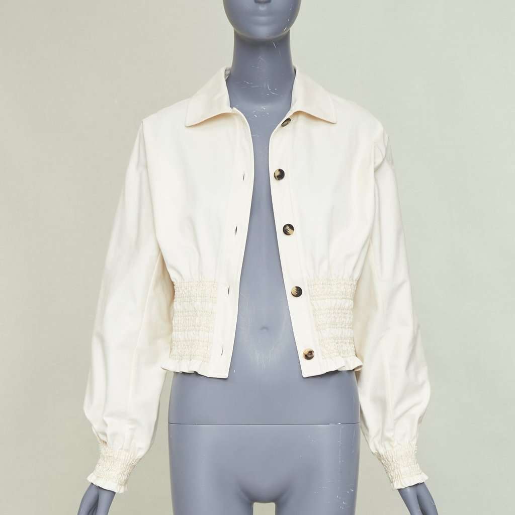 Hermès Beige Cotton Top Beige Cotton Never worn, with tag - Inside View
