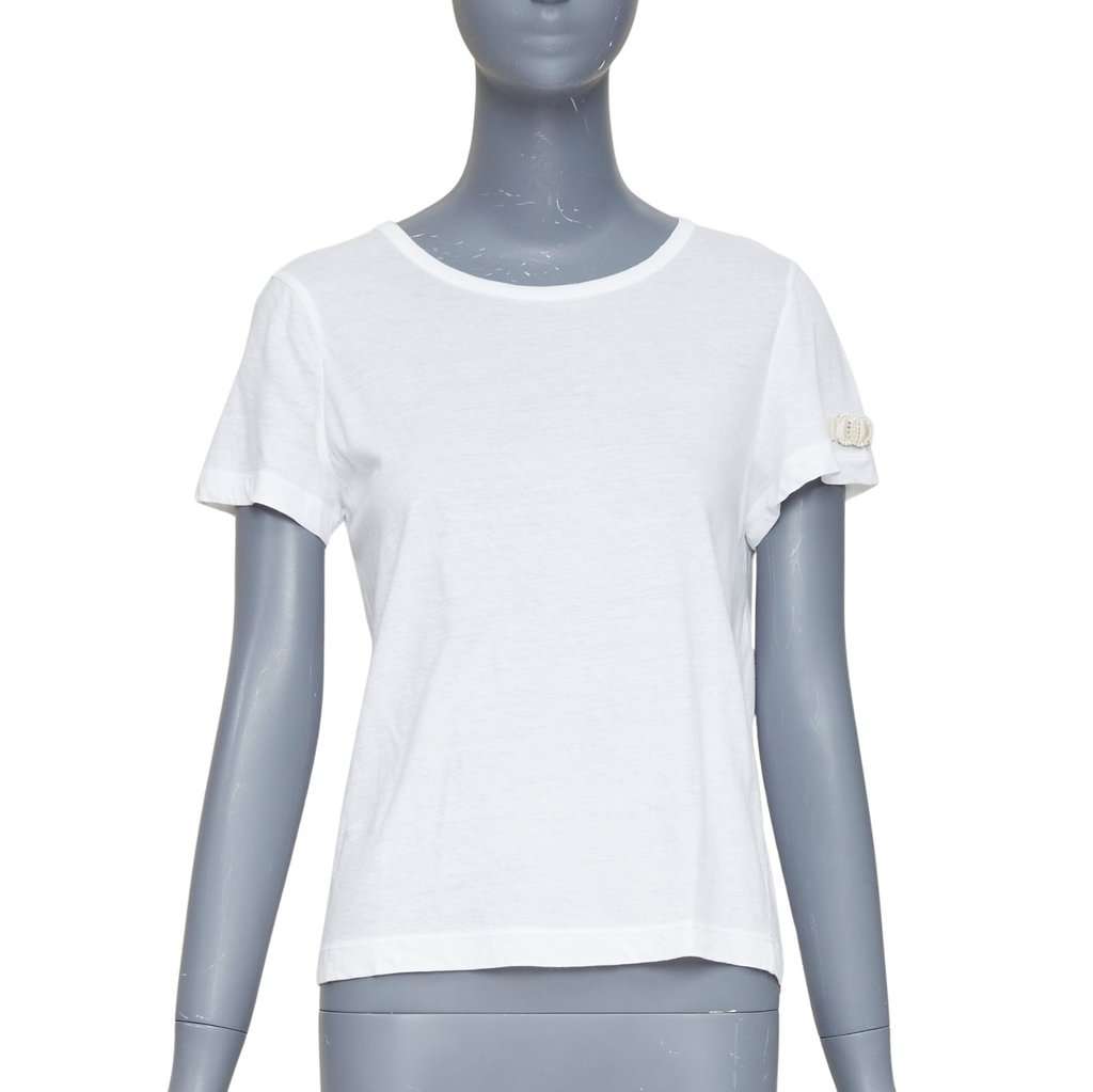Chanel White Cotton Top White Cotton Very good condition - Front View