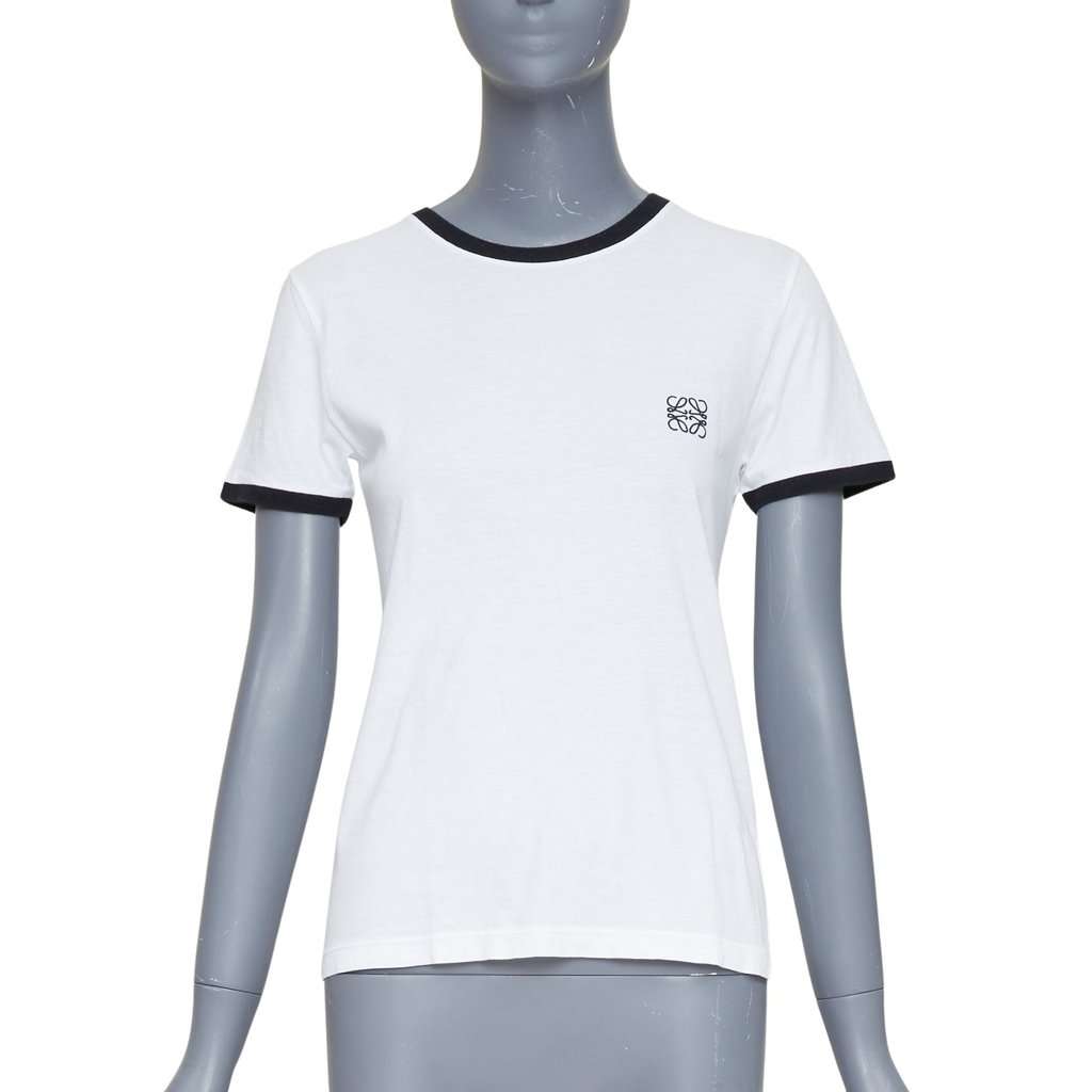 Loewe White Cotton Top White Cotton Very good condition - Front View