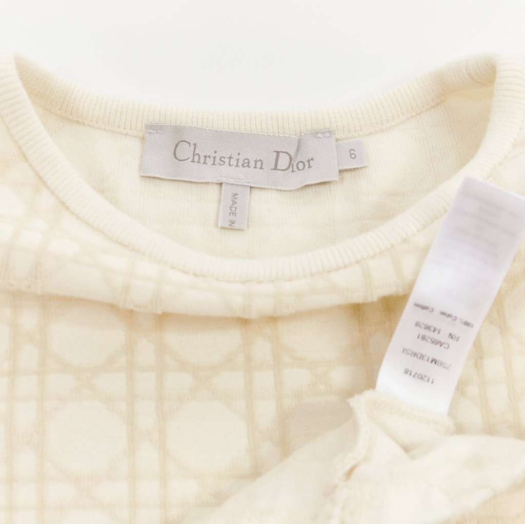 Dior Beige Cotton Wallet Beige Cotton Very good condition - Box View