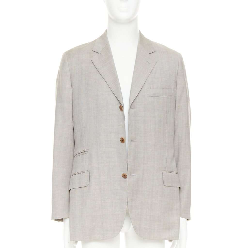 Hermès Beige Wool Jacket Beige Wool Very good condition - Inside View