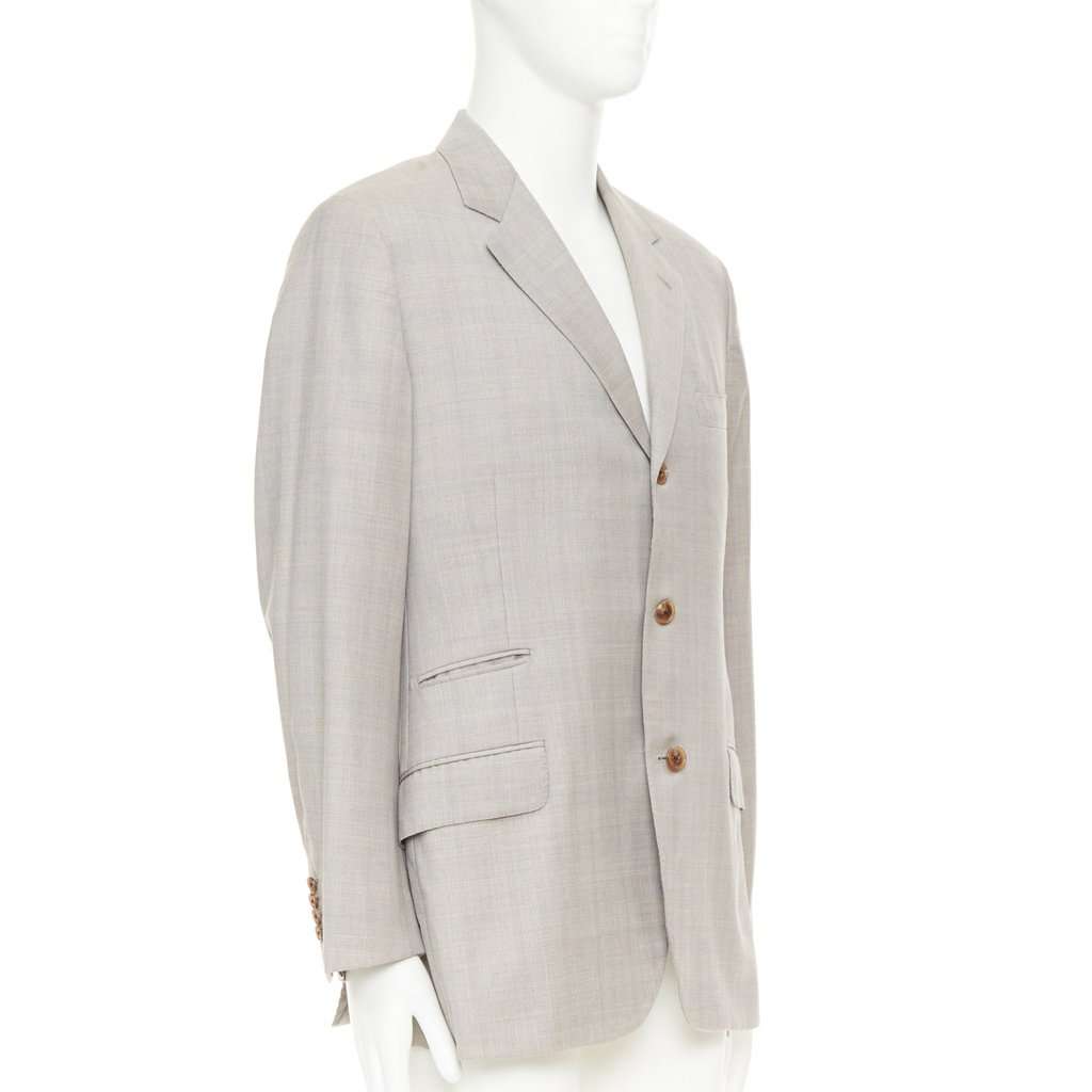 Hermès Beige Wool Jacket Beige Wool Very good condition - Model View
