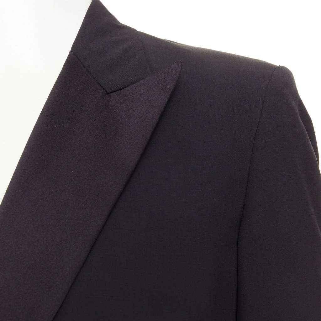 Hermès Black Wool Jacket Black Wool Very good condition - Back View