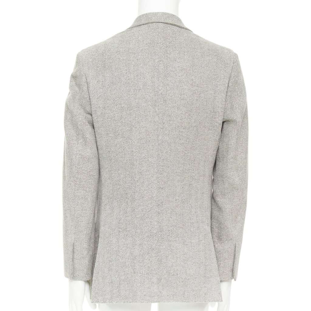 Loro Piana Grey Cotton Jacket Grey Cotton Very good condition - Box View