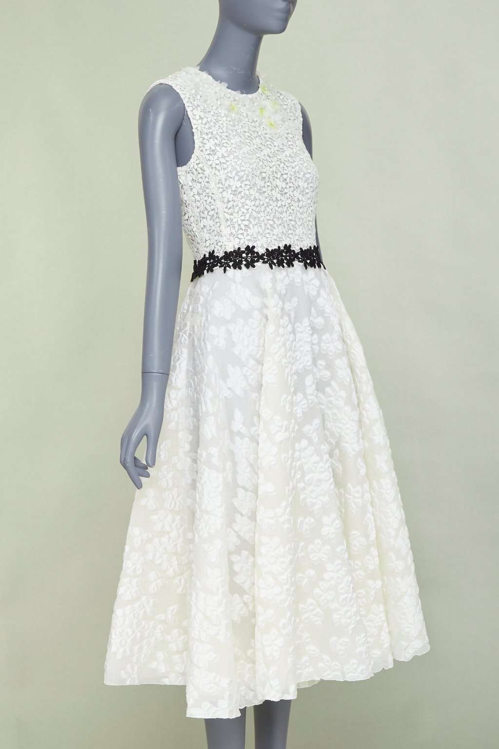 Giambattista Valli Ecru Polyester Dress Beige Polyester Very good condition - Inside View