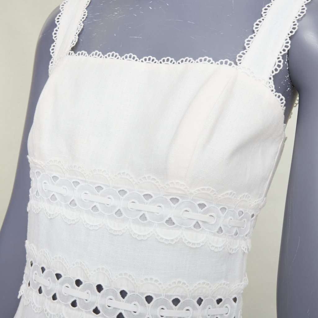 Zimmermann White Linen Dress White Linen Very good condition - Back View