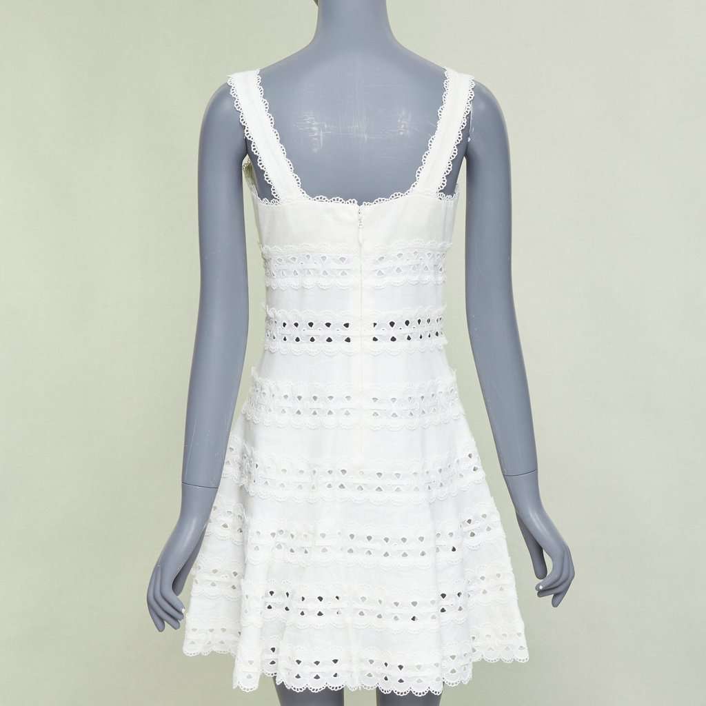 Zimmermann White Linen Dress White Linen Very good condition - Box View