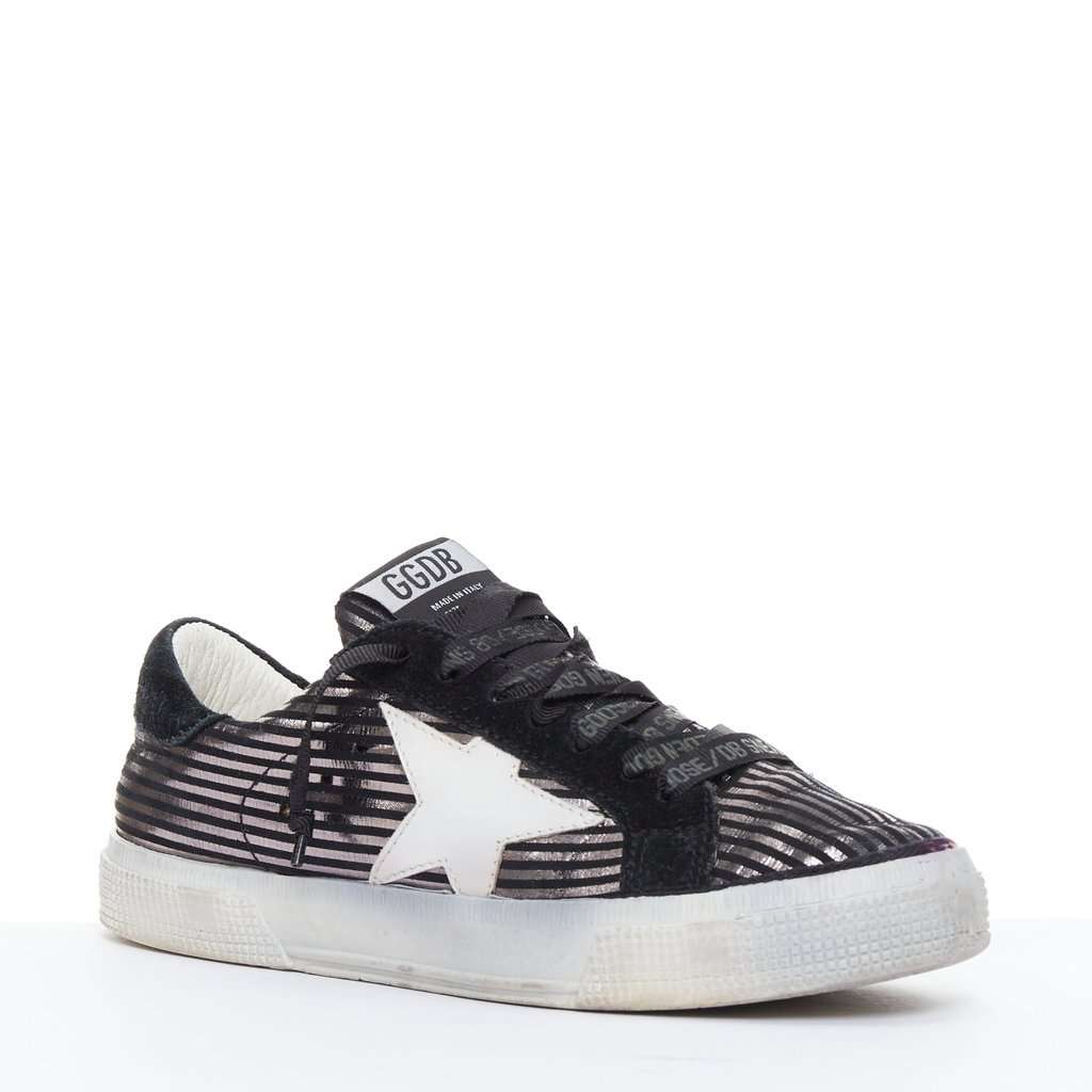 Golden Goose Fancy Black Leather Very good condition - Back View