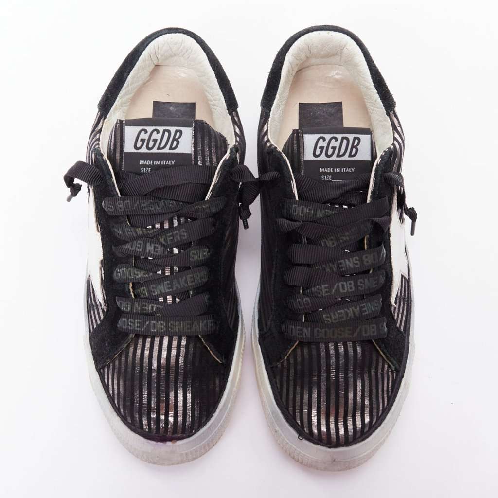 Golden Goose Fancy Black Leather Very good condition - Inside View