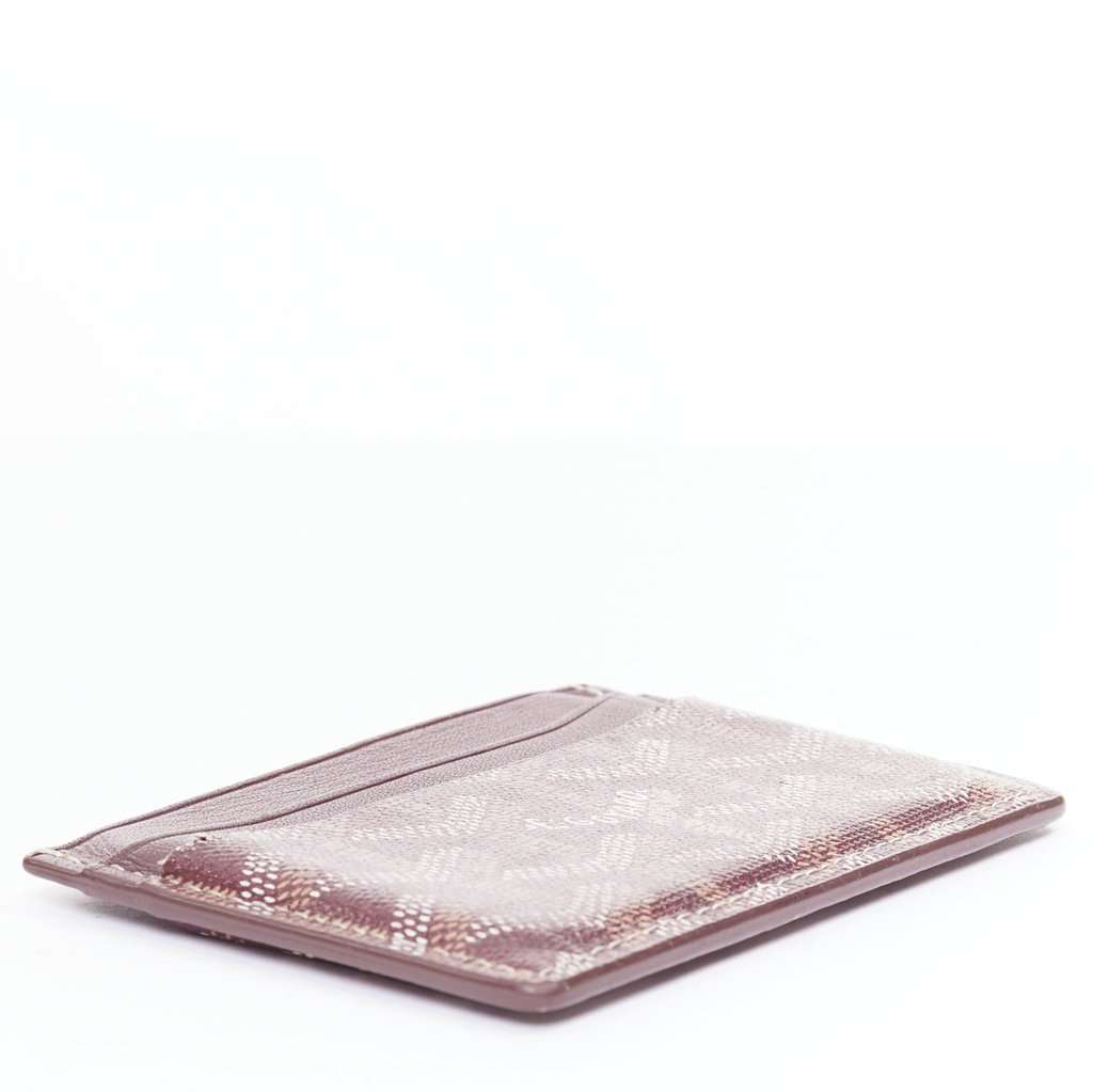 Goyard Burgundy Wallet Burgundy Very good condition - Box View