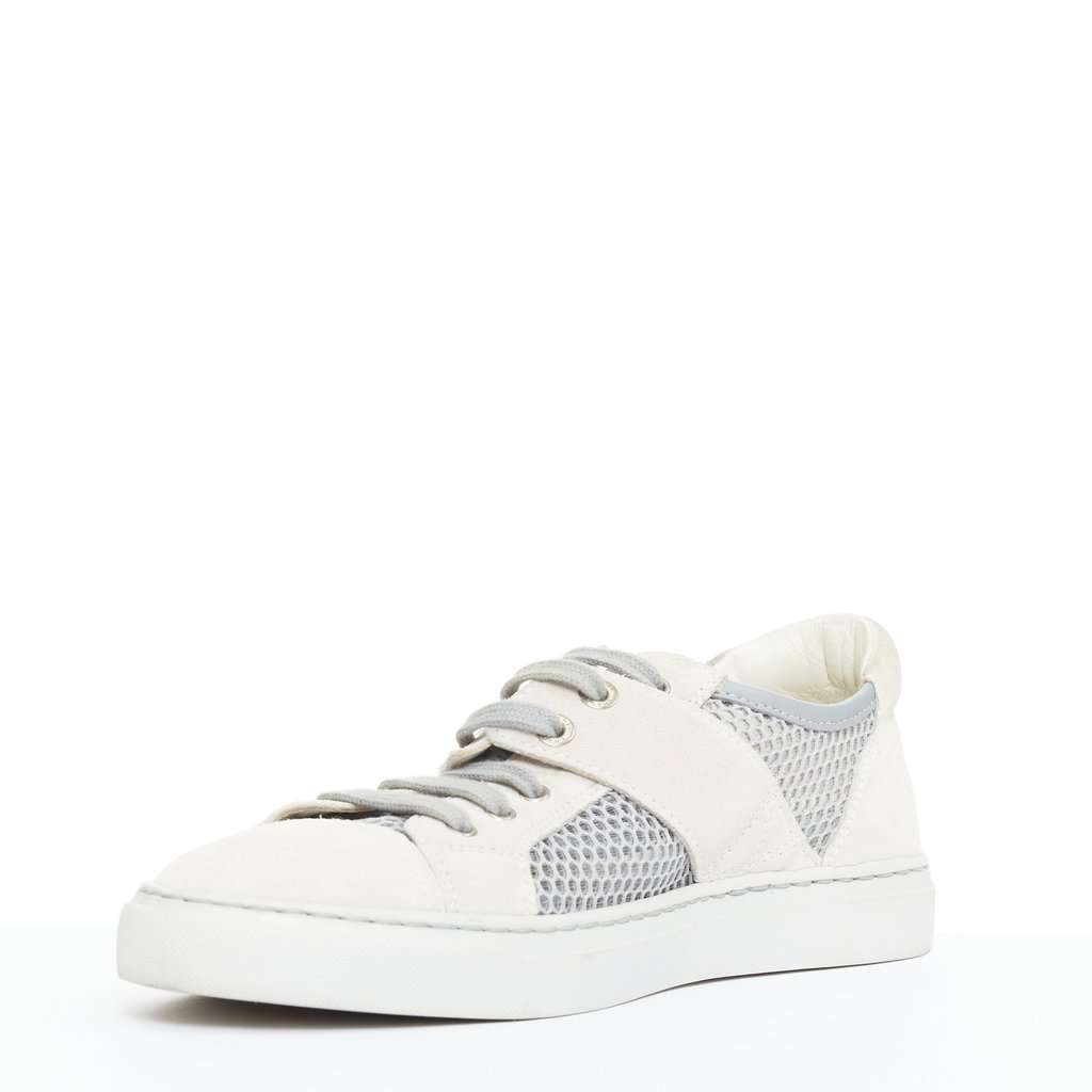 Chanel Ecru Polyester Trainers Beige Polyester Very good condition - Model View