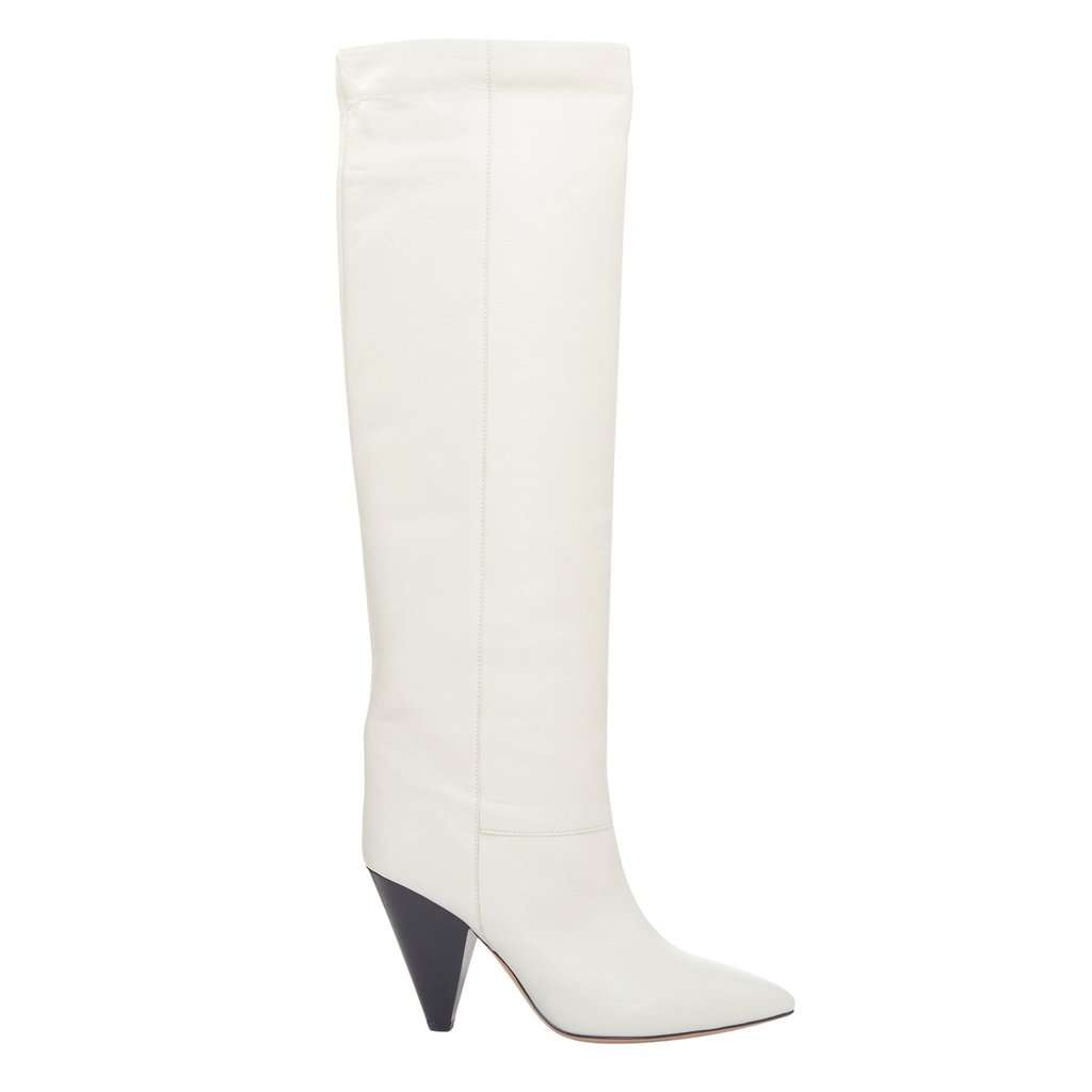 Isabel Marant Loens Beige Leather Good condition - Front View