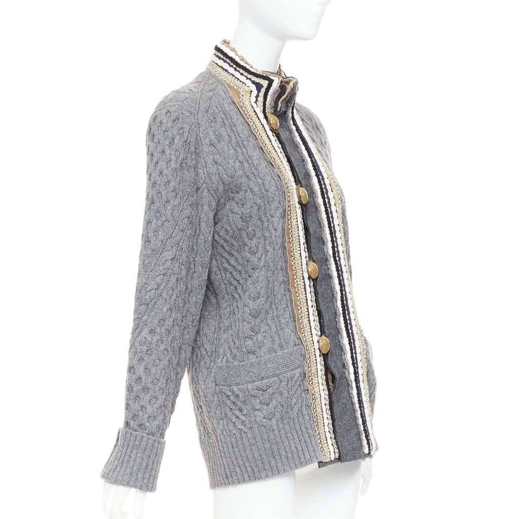 Sacai Grey Wool Knitwear Grey Wool Very good condition - Model View