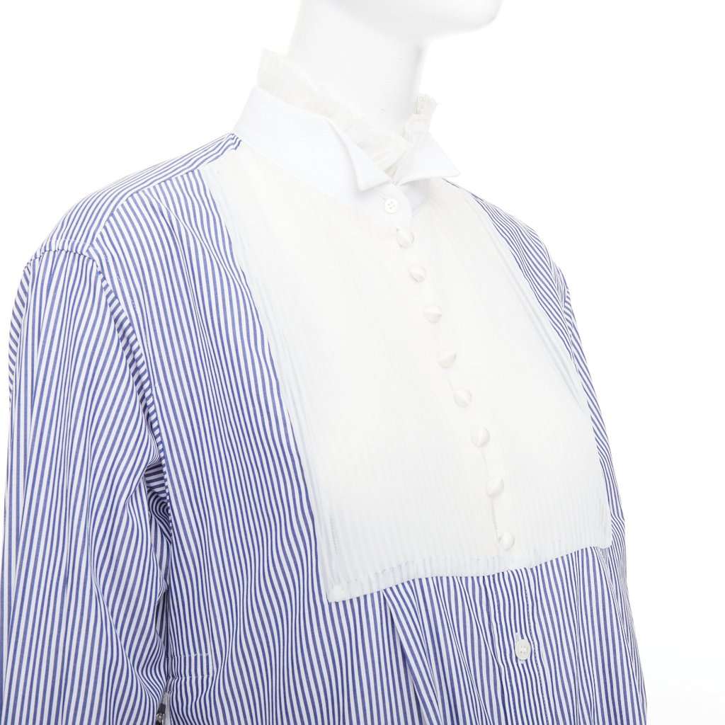 Sacai Blue Cotton Dress Blue Cotton Very good condition - Back View