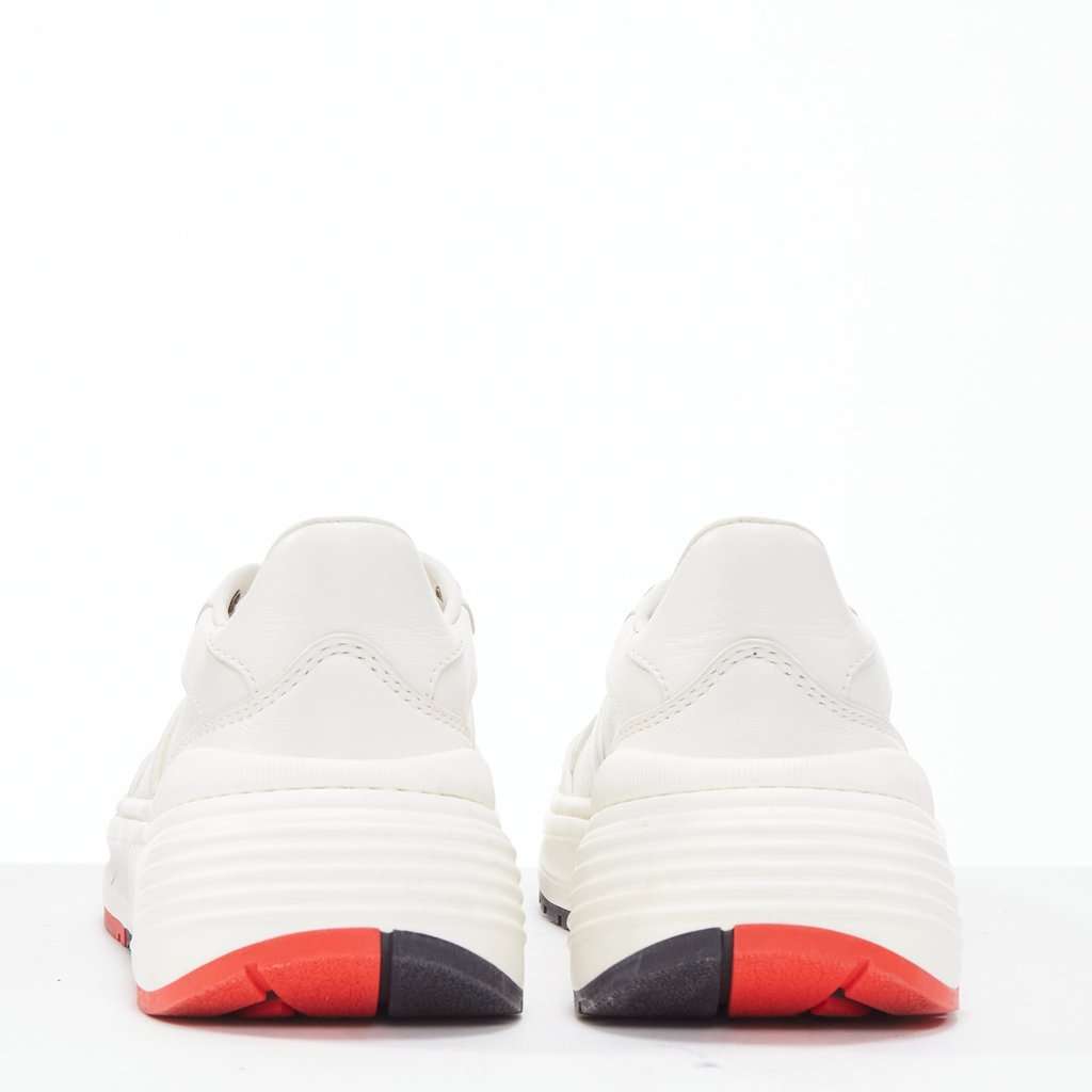 Bottega Veneta Speedster White Leather Good condition - Box View
