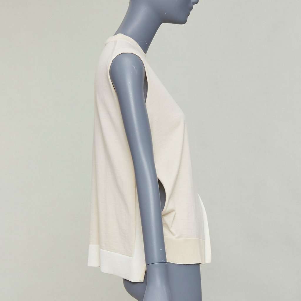 Celine Beige Wool Top Beige Wool Very good condition - Model View