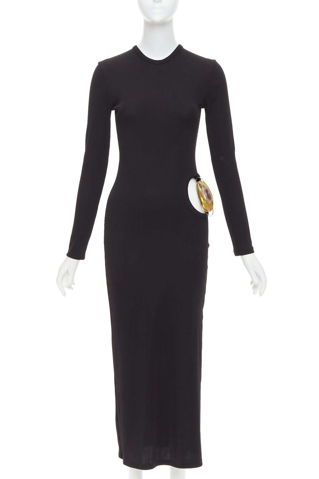 Christopher Esber Black Polyester Dress Black Polyester Very good condition - Front View