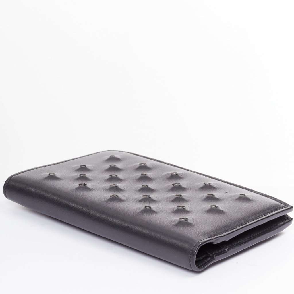 Bottega Veneta Black Leather Wallet Black Leather Good condition - Model View