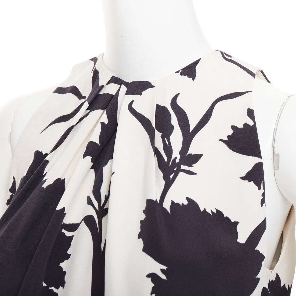 Dior Ecru Silk Dress Beige Silk Very good condition - Back View