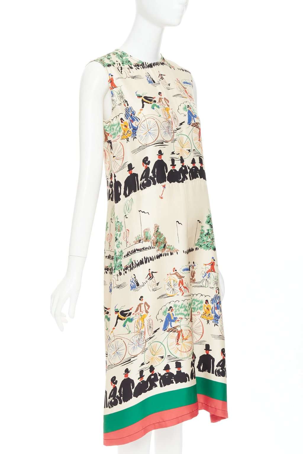 Celine Ecru Silk Dress Beige Silk Very good condition - Inside View
