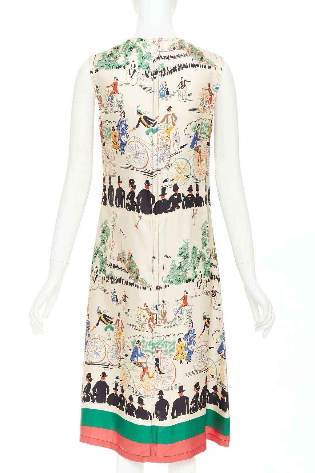 Celine Ecru Silk Dress Beige Silk Very good condition - Box View