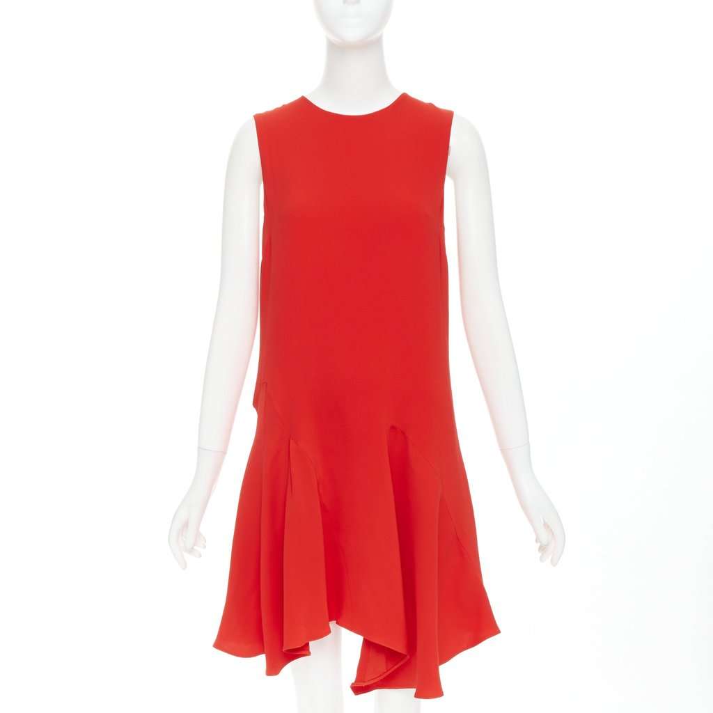 Dior Red Silk Dress Red Silk Very good condition - Front View
