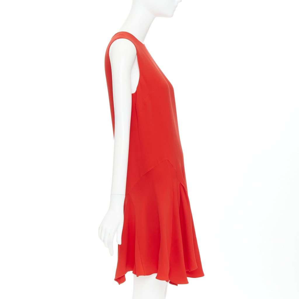 Dior Red Silk Dress Red Silk Very good condition - Model View