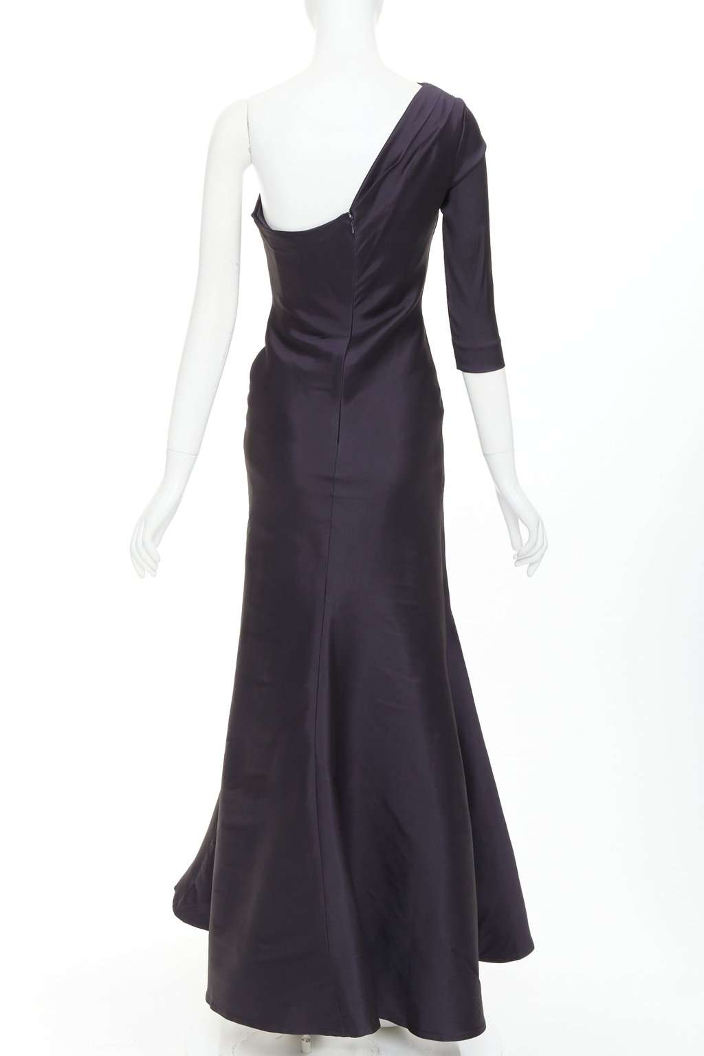 Oscar de la Renta Navy Silk Dress Navy Silk Very good condition - Box View