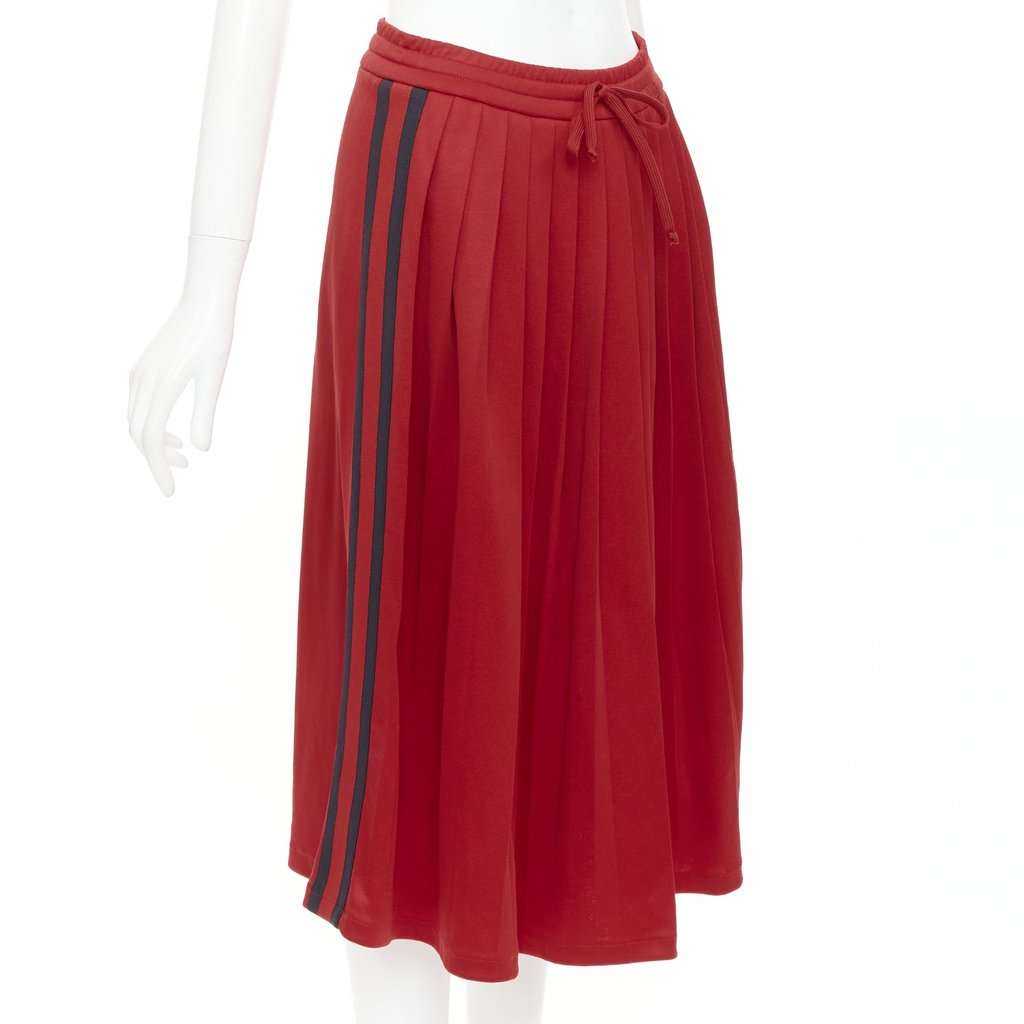 Gucci Red Polyester Skirt Red Polyester Never worn, with tag - Front View