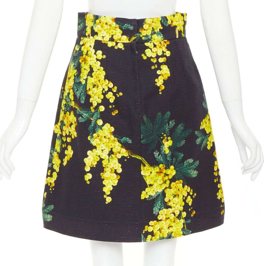 Dolce & Gabbana Black Cotton Skirt Black Cotton Very good condition - Box View