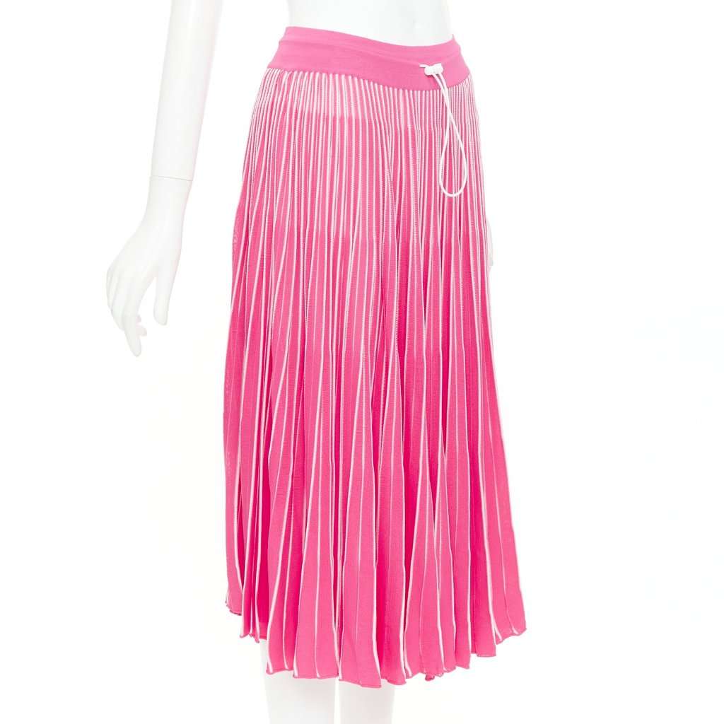 Valentino Garavani Pink Viscose Skirt Pink Viscose Very good condition - Inside View