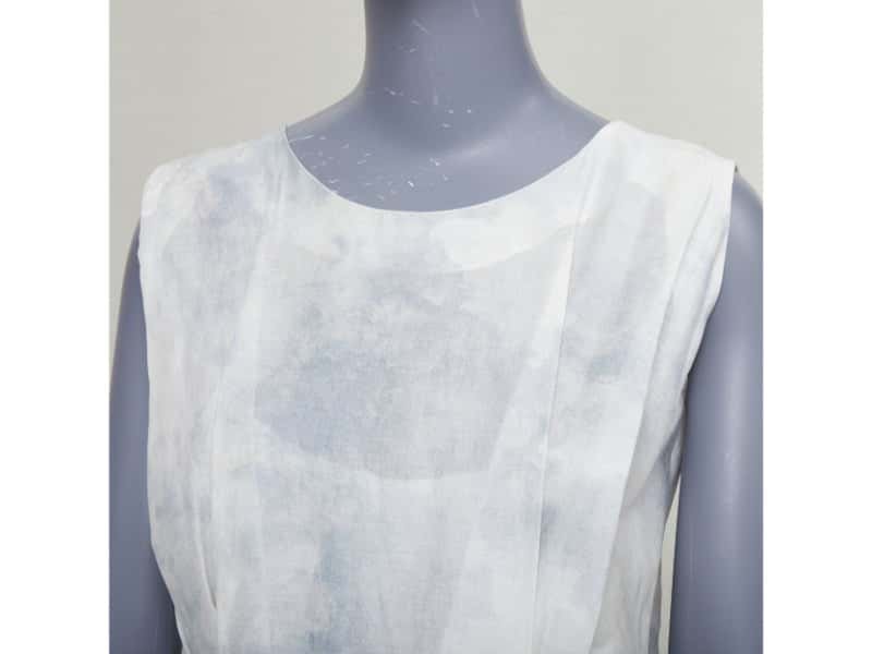 Marni Ecru Cotton Dress Beige Cotton Very good condition - Back View