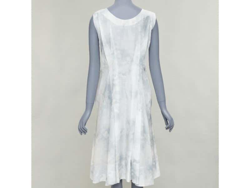 Marni Ecru Cotton Dress Beige Cotton Very good condition - Box View