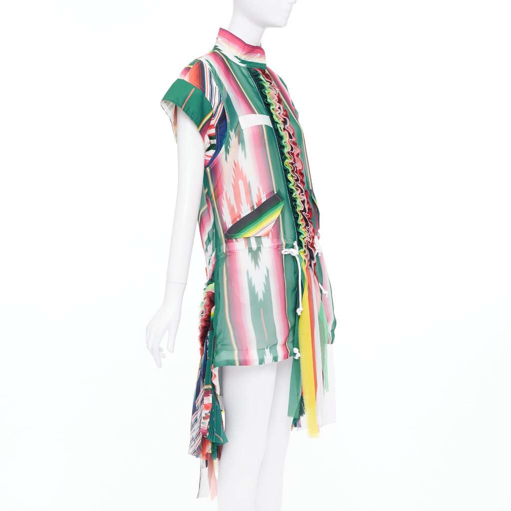 Sacai MultiColor Polyester Dress MultiColor Polyester Very good condition - Inside View