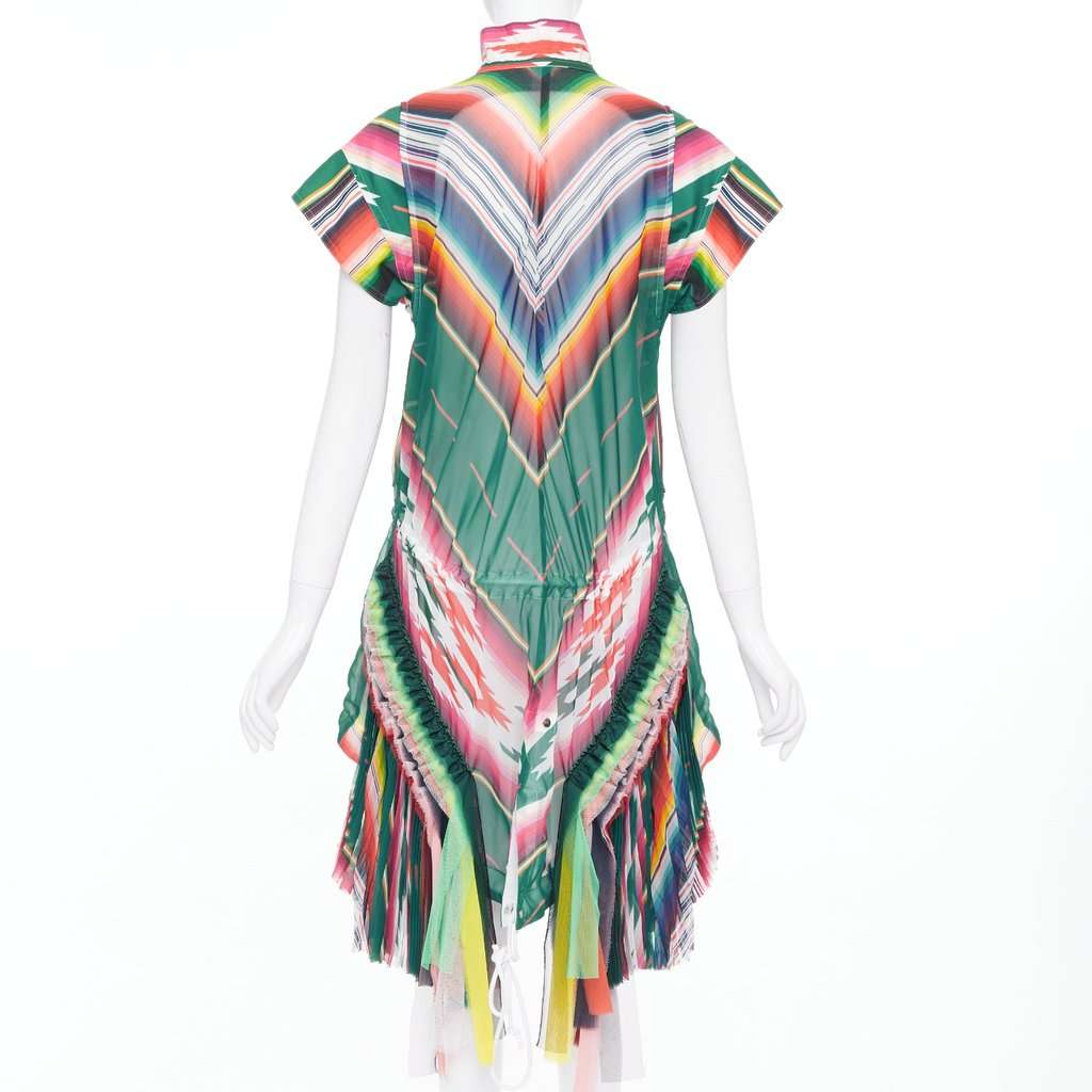 Sacai MultiColor Polyester Dress MultiColor Polyester Very good condition - Box View